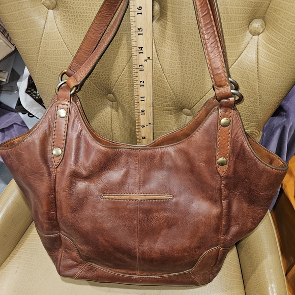 Frye Melissa Leather Shoulder Bag - Picture 2 of 6